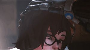 Mei takes Cassidy's dick