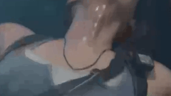 Jill gagging and drooling