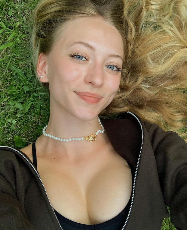 On Her Back