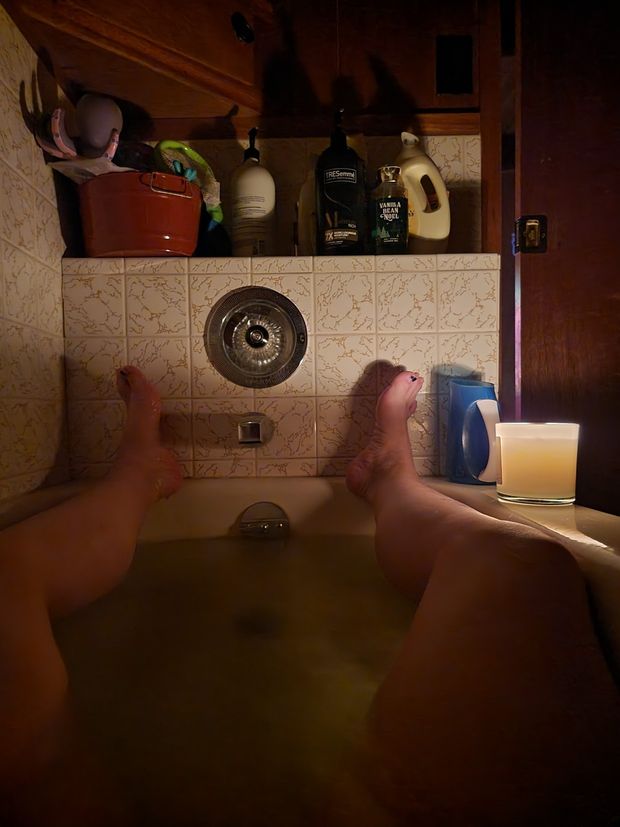 Sexy wife teasing, legs spread, wanting big cock