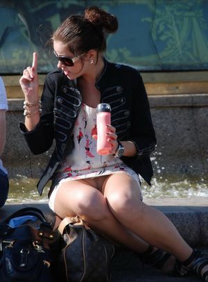 nipslip upskirt e transparências em fotos amadoras