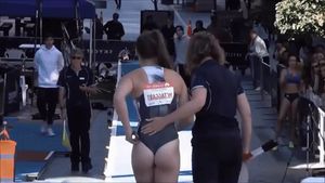 Athletic Ass Grab