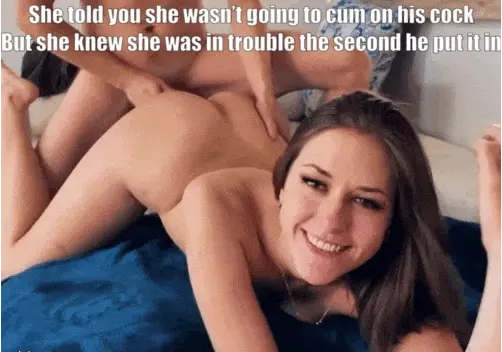 She doesn’t need to fake orgasms with him