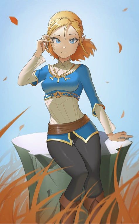 Non-nude Zelda
