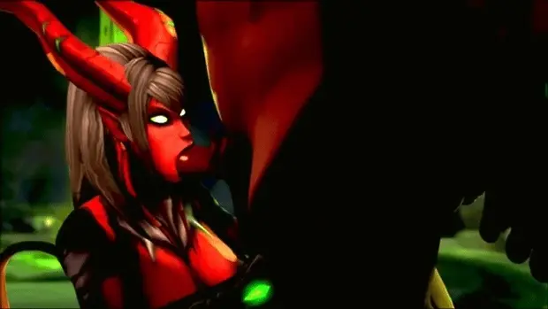 Warcraft devilish cock sucker