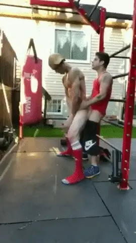 Motivating my workout buddy