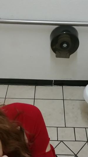 Met her at the laundromat after hours with no one else there so we had some in the bathroom