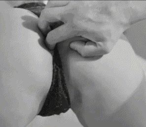 Slide her panties over