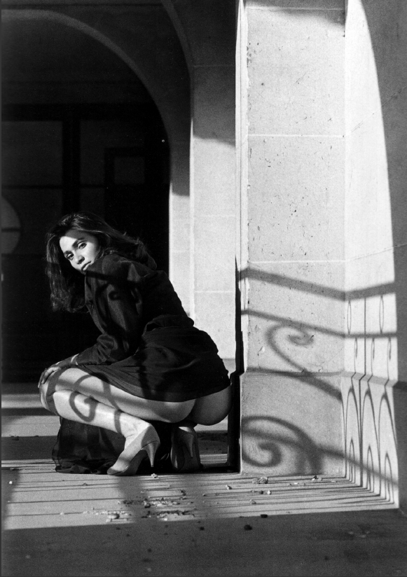 Crouching