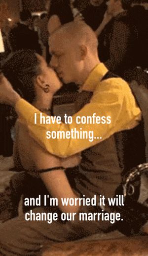 She thinks I didn't know.