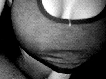 She wants all of the warm man milk on her skin