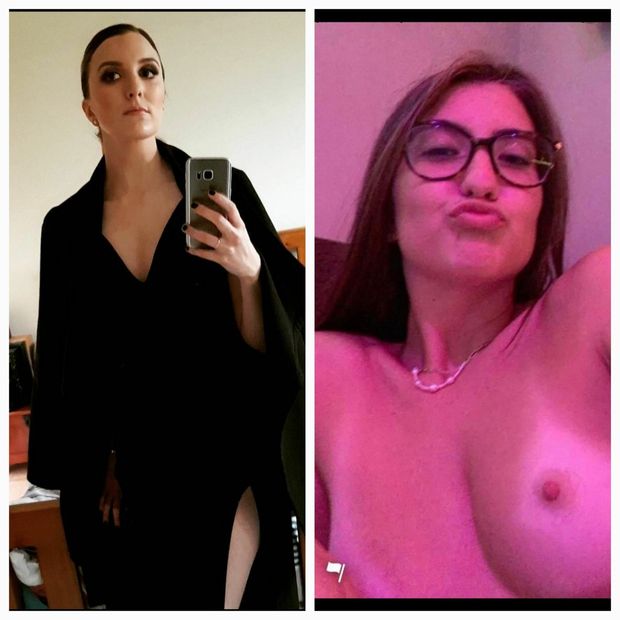 Tits selfie
