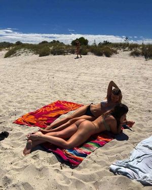 Random cuties getting some sun