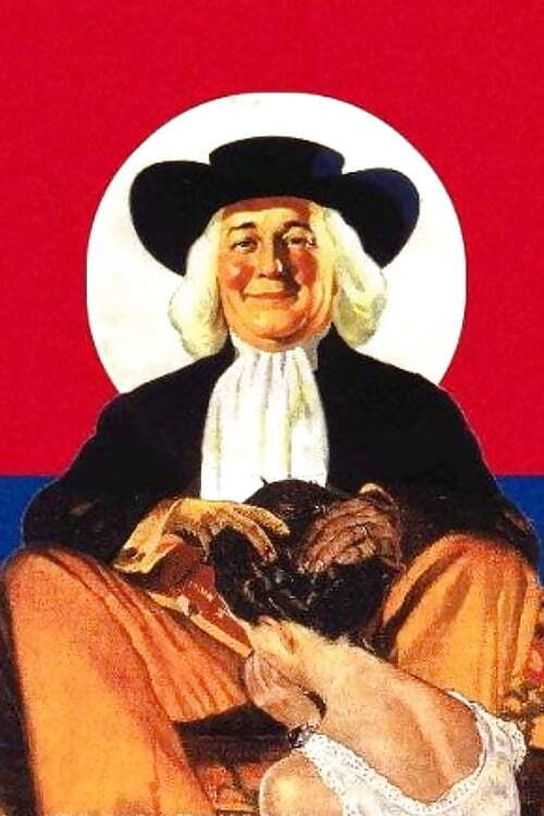 Always wondered why he was smiling