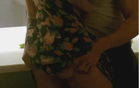 Passionately grabbing Michelle Monaghan’s ass