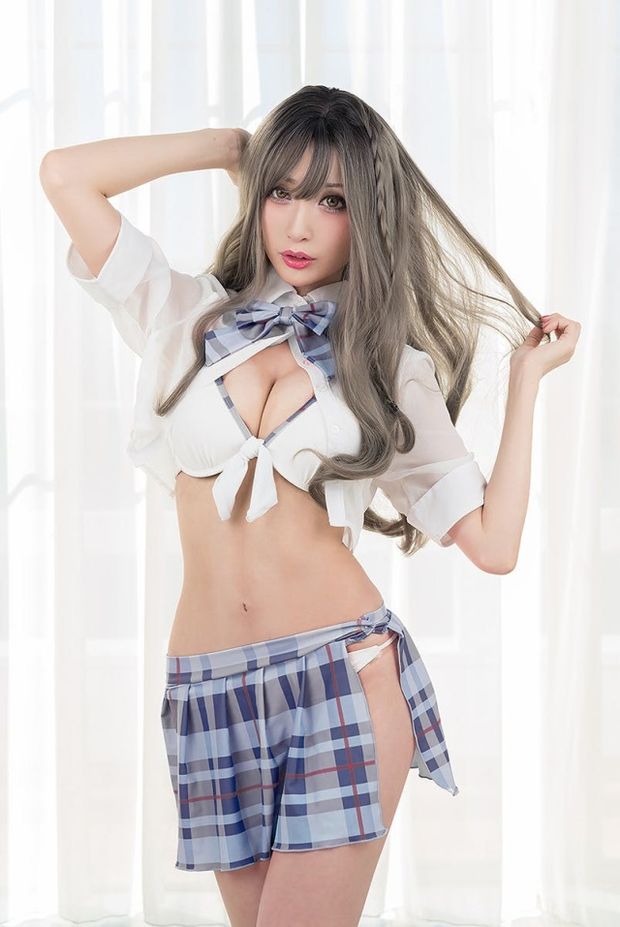 Japanese Swimsuit Cosplay 12