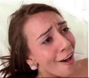 Rachida Jones stupid porn face