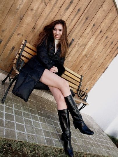 A beauty with boots