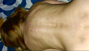 The wife fucks the puppy with her boss and moves up and down. Her boss is content to fuck her through her pussy