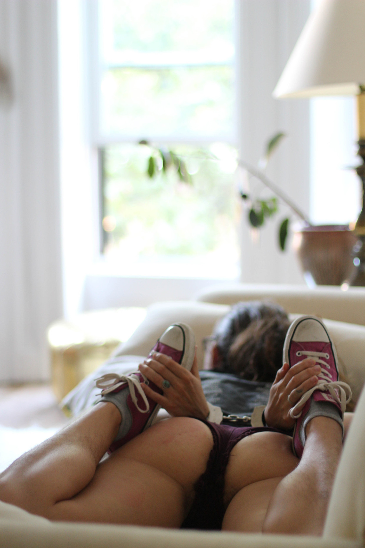 Cuffed in converse