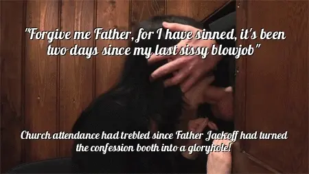 Father lets teen forgive her from sins, until next Saturday