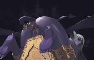 Demongirl keys her ass