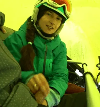 Making good use of chair lift time