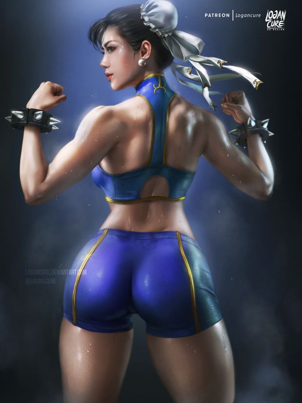 Chun-Li fitness.