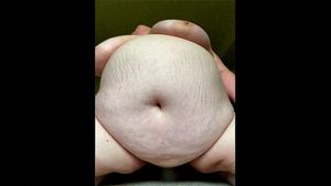 I really wish that was my cock she was humping. I love huge bouncing bellies on top of me!