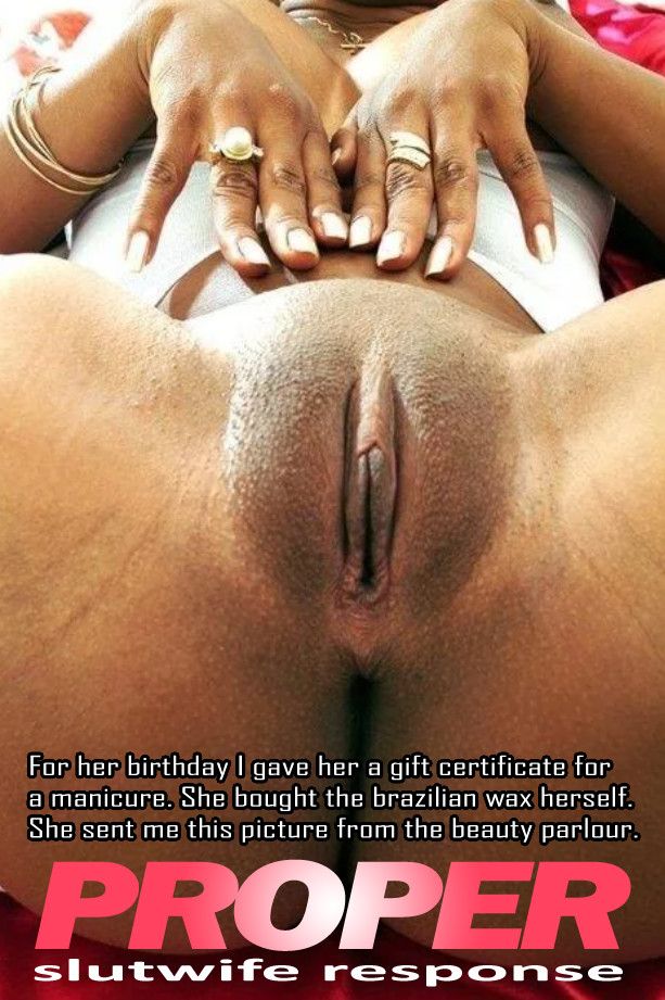 Proper Slutwife Response