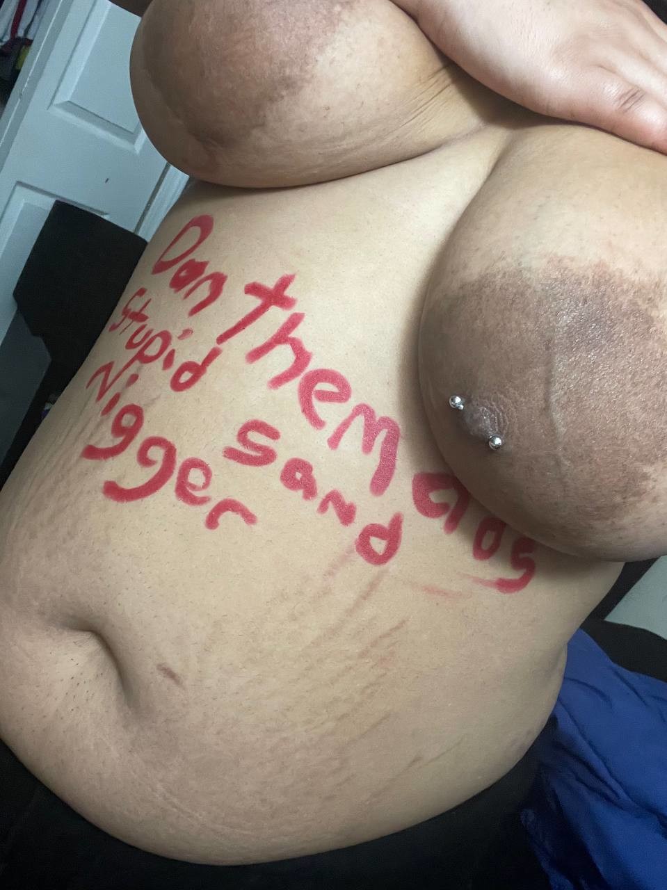 Humiliated slave