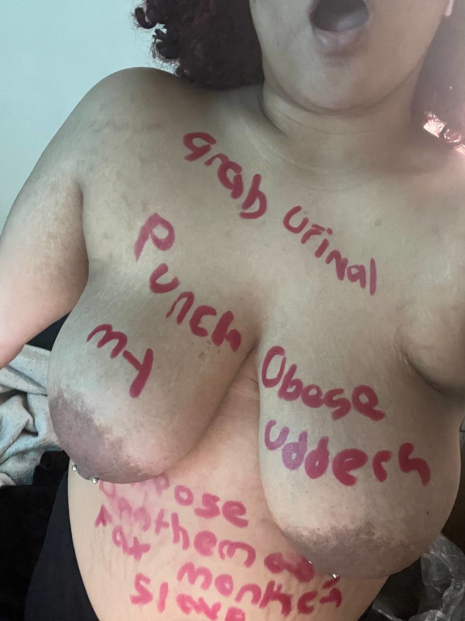 Humiliated slave