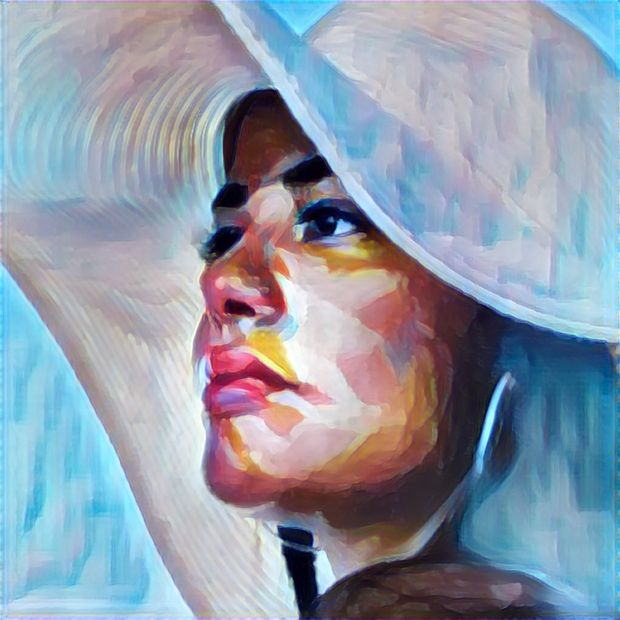 Beautiful face art
