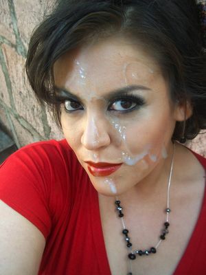 Facial cumshot