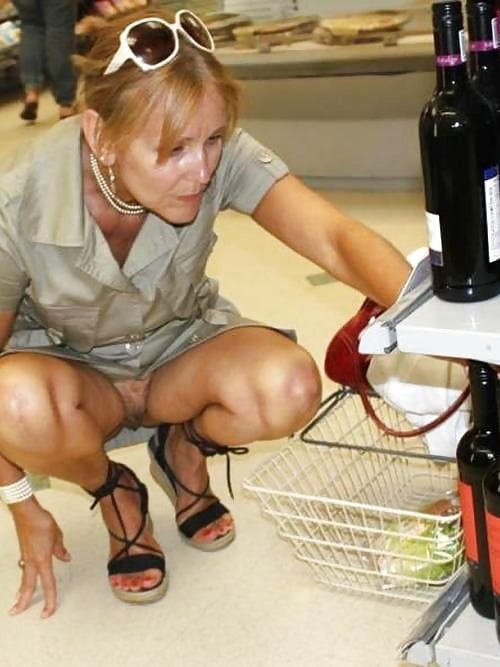 She found the perfect bottle of wine