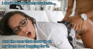 She Earned some Extra Credit