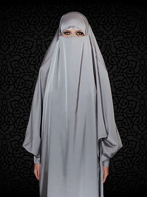 Silver Burka