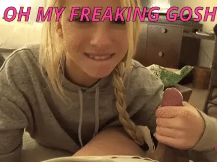 CANT BELIEVE I SUCK HIS BIG BULLY COCK OMG