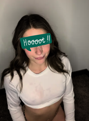 My girlfriend see through tits after big cumshot . Do you want to have her as cum target ? I love to be a cuckold