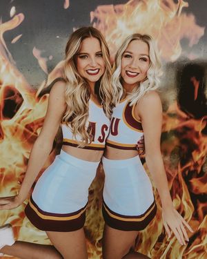 Arizona State cheerleaders