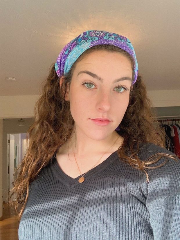 bandana selfie