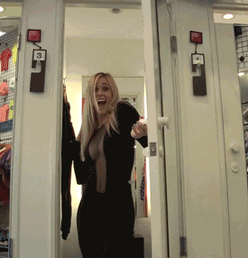 Jumpsuit jiggle.