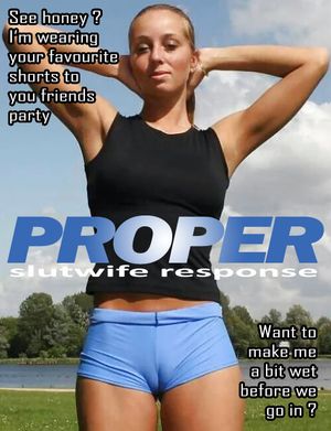 Proper Slutwife Response