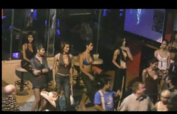Group of big titties ladyboys