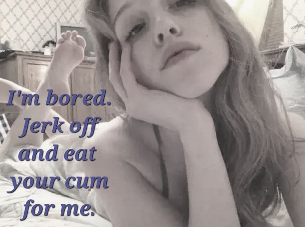 Your sister is bored.