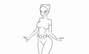 Catwoman undressing - Japes