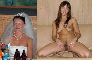 Bride exposed
