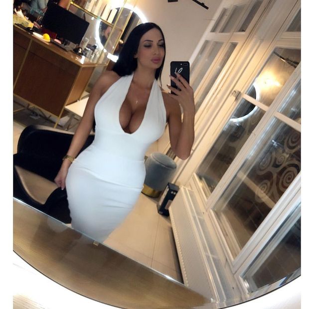 white dress