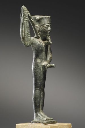 Min, the well-hung Egyptian Fertility God