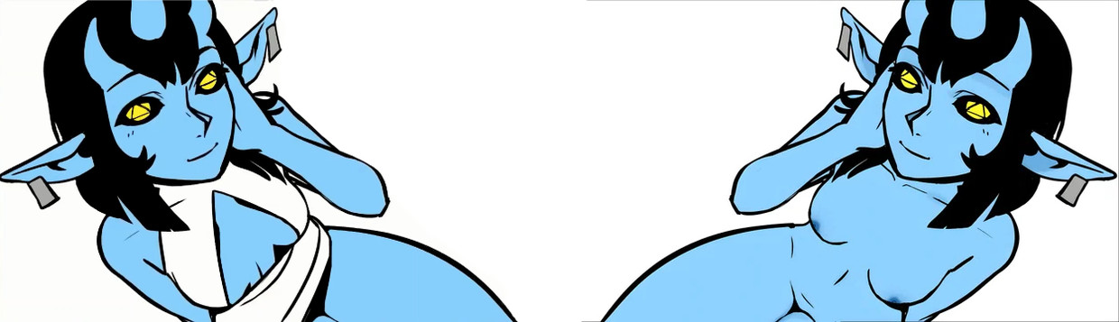 with or nude?